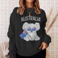 オーストラリアの国旗がかわいいコアラ スウェットシャツ 彼女への贈り物