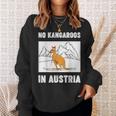 オーストリアにカンガルーはいない 愉快なオーストリア旅行 スウェットシャツ 彼女への贈り物