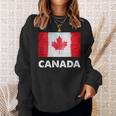 カナダ国旗ジャージ、カナダ。 スウェットシャツ 彼女への贈り物