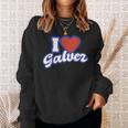 ガルベスが大好き スウェットシャツ 彼女への贈り物