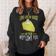 キー ライム パイ フィーリング グッドレモンパイ デザート フロリダパイ スウェットシャツ 彼女への贈り物