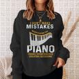 キーボード ピアニスト 面白い 音楽 ミュージシャン ピアノ奏者 恋人 スウェットシャツ 彼女への贈り物