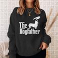 コーギー犬のお父さん犬のお父さん面白い犬愛好家 スウェットシャツ 彼女への贈り物