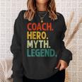 コーチ ヒーロー 神話 伝説 ヴィンテージ ファニー コーチ スウェットシャツ 彼女への贈り物