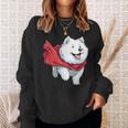 サモエド犬-サモエド スウェットシャツ 彼女への贈り物