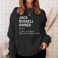 ジャック・ラッセル・テリア オーナー 定義 犬 スウェットシャツ 彼女への贈り物