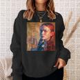ストレンジャー・シングスリミックスマックス・スケーティング・アップ・ザット・ヒル・アート スウェットシャツ 彼女への贈り物