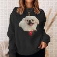 スマイル ペキニーズサニー スウェットシャツ 彼女への贈り物