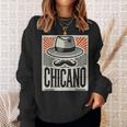 チカーノ ローライダーハット ラティーノ スウェットシャツ 彼女への贈り物