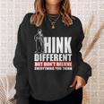 チャップリン Think Different スウェットシャツ 彼女への贈り物