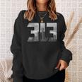 デトロイト 313 スウェットシャツ 彼女への贈り物