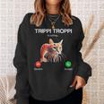 トリッピ・トロッピはブレインロット・イタリアン・ブレインロット・ミームを呼んでいる。 スウェットシャツ 彼女への贈り物
