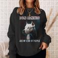 ドゴ・アルヘンティーノは私の同類です オーナー ドゴ・アルヘンティーノ スウェットシャツ 彼女への贈り物