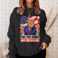 ドナルド・トランプ 中指 バイデン ハリス アメリカ 共和党員 スウェットシャツ 彼女への贈り物