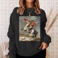 ナポレオン・ボナパルト ジャック・ルイ・デイヴィッド ネオクラシシズムアート スウェットシャツ 彼女への贈り物