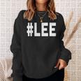 ハッシュタグ Lee ネームシャツ Lee 長袖tシャツ スウェットシャツ 彼女への贈り物