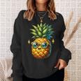 パイナップル柄 フルーツタリアン トロピカルパイナップル フルーツファン スウェットシャツ 彼女への贈り物