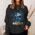 ビッグフット都市神話伝説マウントレイナー国立公園 スウェットシャツ 彼女への贈り物
