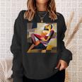 ピカソスタイル スウェットシャツ 彼女への贈り物