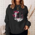 ピンクパンサー ル ピンクシルエット 霧の中 スウェットシャツ 彼女への贈り物