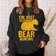 ベストシーズンはクマ狩りハンター スウェットシャツ 彼女への贈り物