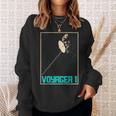 ボイジャー1星間宇宙探査機 太陽系天文学 スウェットシャツ 彼女への贈り物