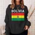 ボリビア ボリビア国旗 スウェットシャツ 彼女への贈り物