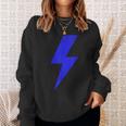 ボルト ライトニング ブルー デザイン チーム スウェットシャツ 彼女への贈り物