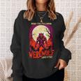 マインド・ザ・フルムーン 人狼 ハロウィン 不気味な人狼 スウェットシャツ 彼女への贈り物