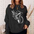 マウンテンバイク・グラフィック スウェットシャツ 彼女への贈り物
