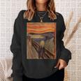 ムンクの叫び【世界の名画】エドヴァルド・ムンク Edvard Munch 美術館アート スウェットシャツ 彼女への贈り物