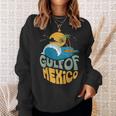 メキシコ湾 1550 レトロ ビーチ ゴルフォ・デ・メキシコ メンズ レディース スウェットシャツ 彼女への贈り物