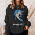 モササウルス 先史時代デザイン スウェットシャツ 彼女への贈り物