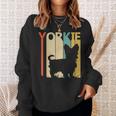 ヨークシャーテリア犬 スウェットシャツ 彼女への贈り物