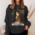 ルノワール／可愛いイレーヌ【世界の名画】（高精細画質）Renoir 美術館アート スウェットシャツ 彼女への贈り物
