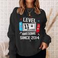 レベル 11 アンロック 素晴らしい 2014 11歳の誕生日 男の子 ビデオゲーム スウェットシャツ 彼女への贈り物