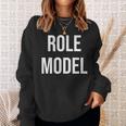 ロールモデル スウェットシャツ 彼女への贈り物