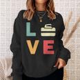 ヴィンテージ I Love Curling Curling Lover レトロカーリング スウェットシャツ 彼女への贈り物