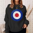 ヴィンテージ イギリス Raf Mod Bullseye レトロ シンボル ラウンデル ターゲット スウェットシャツ 彼女への贈り物