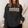 ヴィンテージ70年代80年代スタイルoakley Ca スウェットシャツ 彼女への贈り物