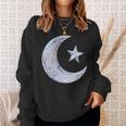 三日月と星 スウェットシャツ 彼女への贈り物