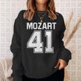 交響曲 作曲家 モーツァルト 41 交響曲 スウェットシャツ 彼女への贈り物