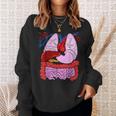 人体の解剖学 スウェットシャツ 彼女への贈り物