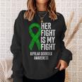双極性障害彼女の戦いは私の戦い双極性障害 スウェットシャツ 彼女への贈り物