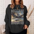 奇妙なミーム 面白い イタリアン ブレインロット ヌクレアロ 恐竜 キッズ スウェットシャツ 彼女への贈り物