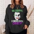 幸せになろう！ スウェットシャツ 彼女への贈り物