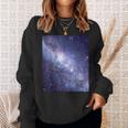 星空・宇宙・銀河《フルビッグプリント》【天体観測シリーズ】おしゃれ かっこいい デザイン スウェットシャツ 彼女への贈り物