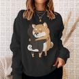 柴犬ハグ スウェットシャツ 彼女への贈り物