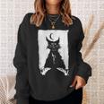 猫の夜の儀式 猫のウルタル・キム・ホルム アート Cat Night Ulthar Ritual Kim Holm スウェットシャツ 彼女への贈り物