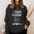 痛みをギターに変える スウェットシャツ 彼女への贈り物